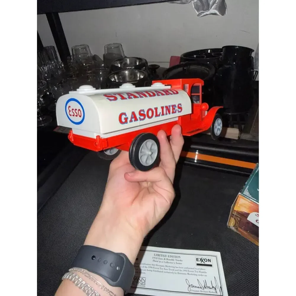 Vintage Esso Standard Gasoline Toy Tanker Truck 1994 Exxon Limited Edition